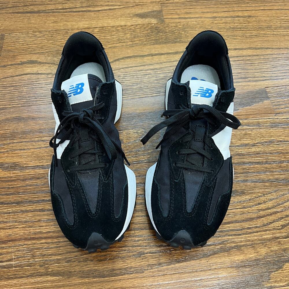 New Balance 327 Sneakers Black White Lifestyle Shoes Women's Size 9 US - Picture 2 of 9